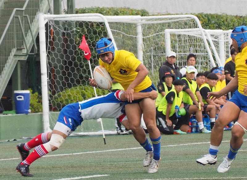 全国高校ラグビー：府予選 京都成章VS京都工学院 9大会連続、同カード