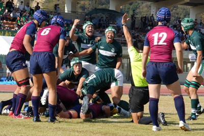 全国高校ラグビー：県予選 茗渓学園、12連覇 清真学園を圧倒し零封