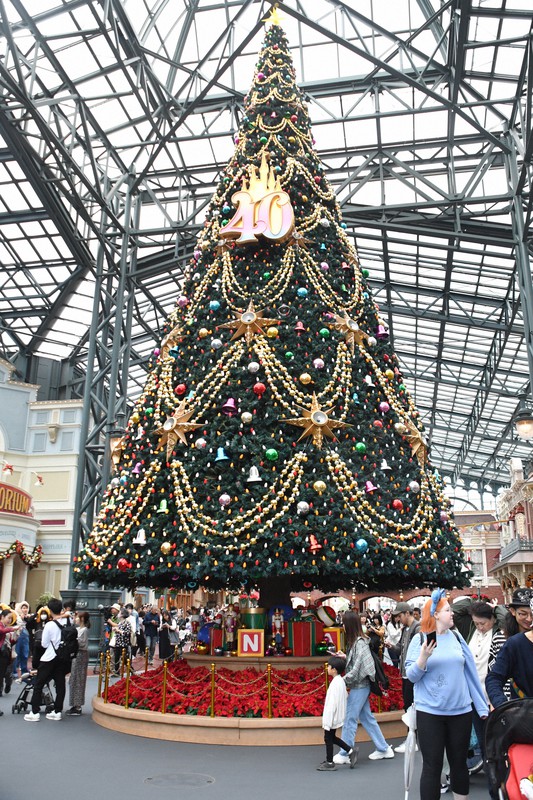 巨大なツリー、華やかな装飾…ディズニー・クリスマス 報道陣に公開