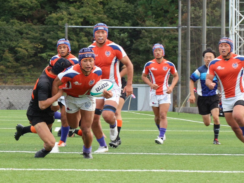 全国高校ラグビー：県大会 中部大春日丘VS名古屋 18日に決勝 3年