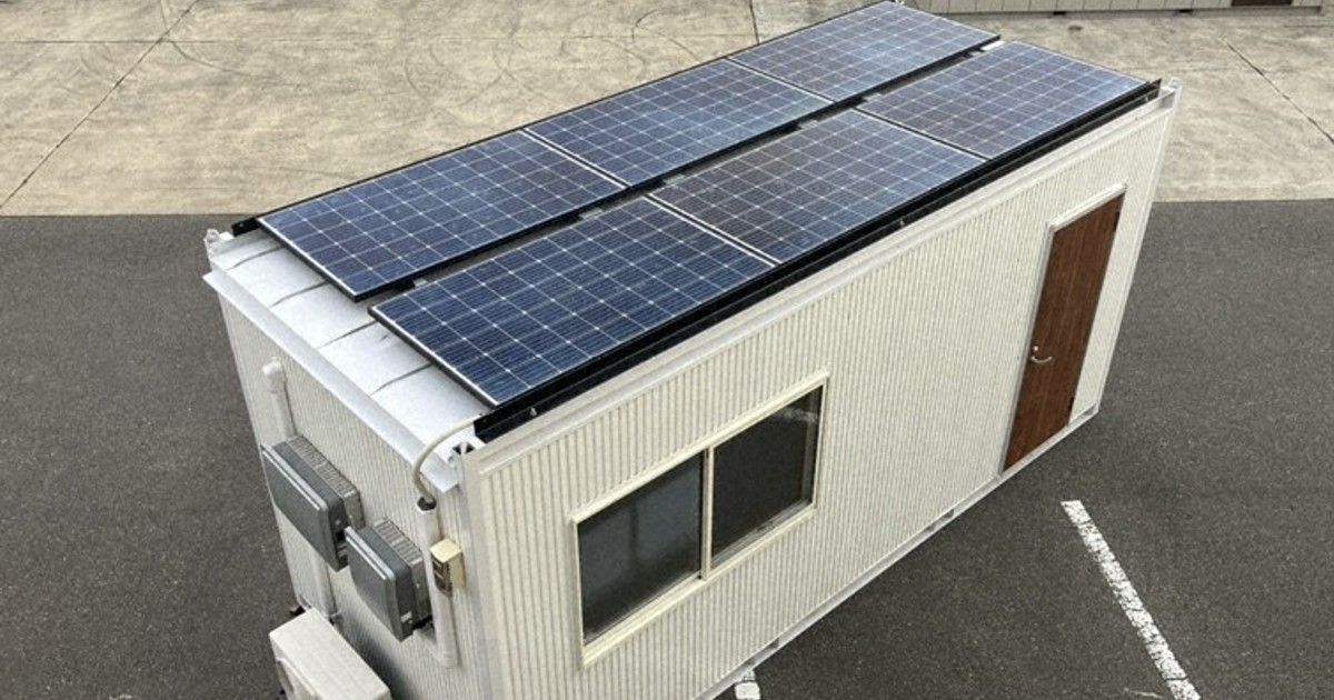 新品以上の魅力？使用済み太陽光パネル再利用 徳島で実証実験 | 毎日新聞