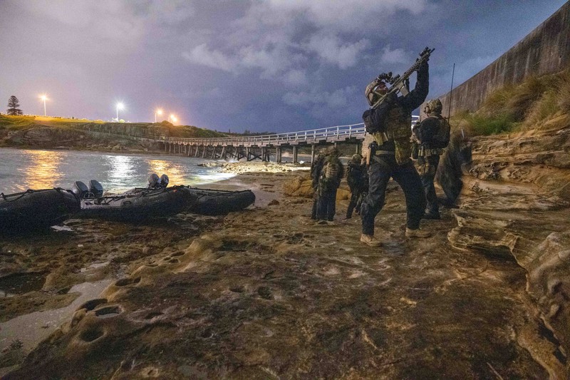 日豪特殊部隊の訓練動画、陸自が初公開 異例の公表、Xでも [写真特集1