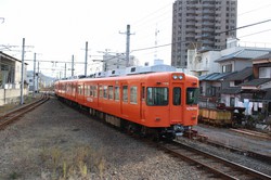 新車導入で淘汰（とうた）される伊予鉄道700系は京王電鉄からの譲渡車