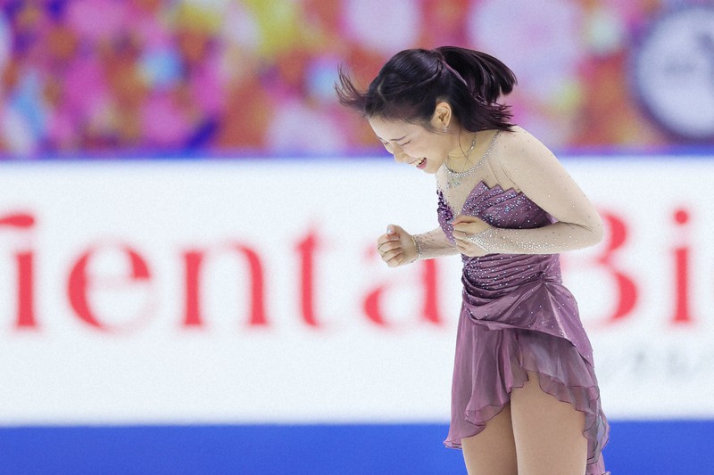 フィギュアスケート　NHK杯　ストラップ　関係者用　非売品 20231204-mai-mihara-figure-