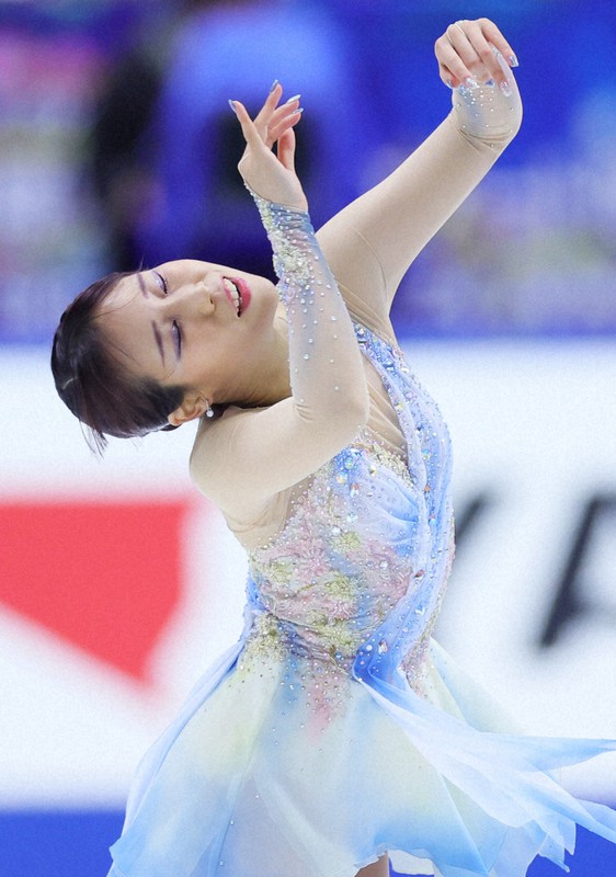フィギュアスケート　NHK杯　ストラップ　関係者用　非売品 フォト】三原SP4位、GP初出場の青木は8位 フィギュア