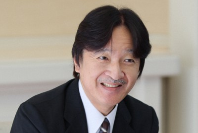 58歳の誕生日を前に記者会見される秋篠宮さま＝東京都港区の赤坂東邸で2023年11月27日午前10時16分（代表撮影）