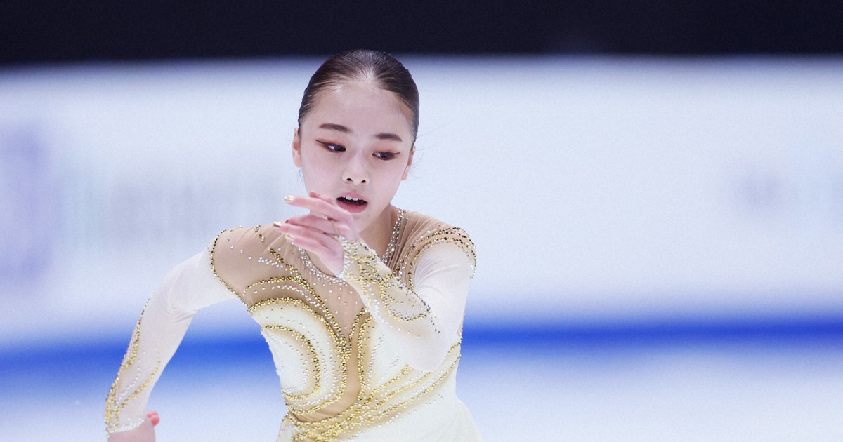 リンクサイド：上薗恋奈「前の点数より少し上がったね、と」 ジュニア