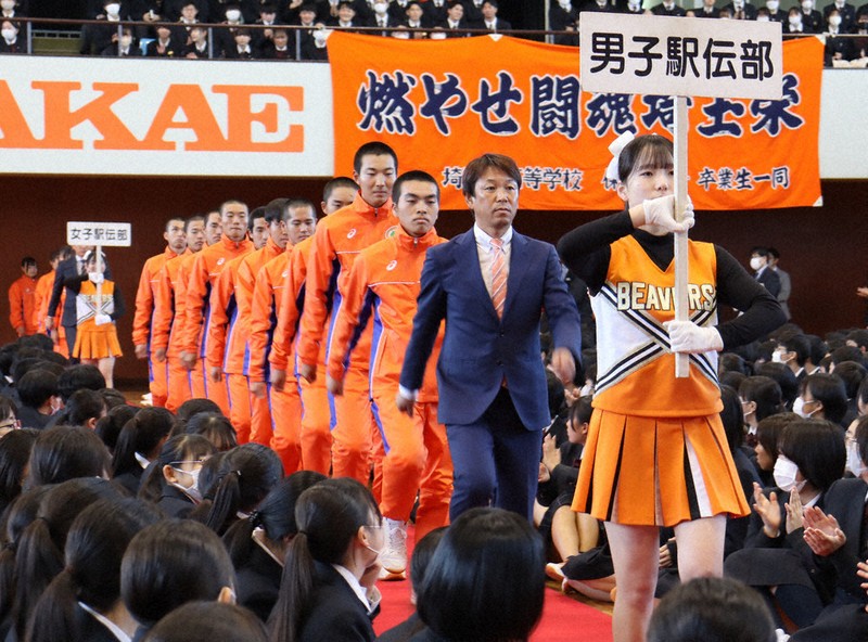 全国高校駅伝：男子「全国優勝を」 女子「10位以内に」 埼玉栄壮行会