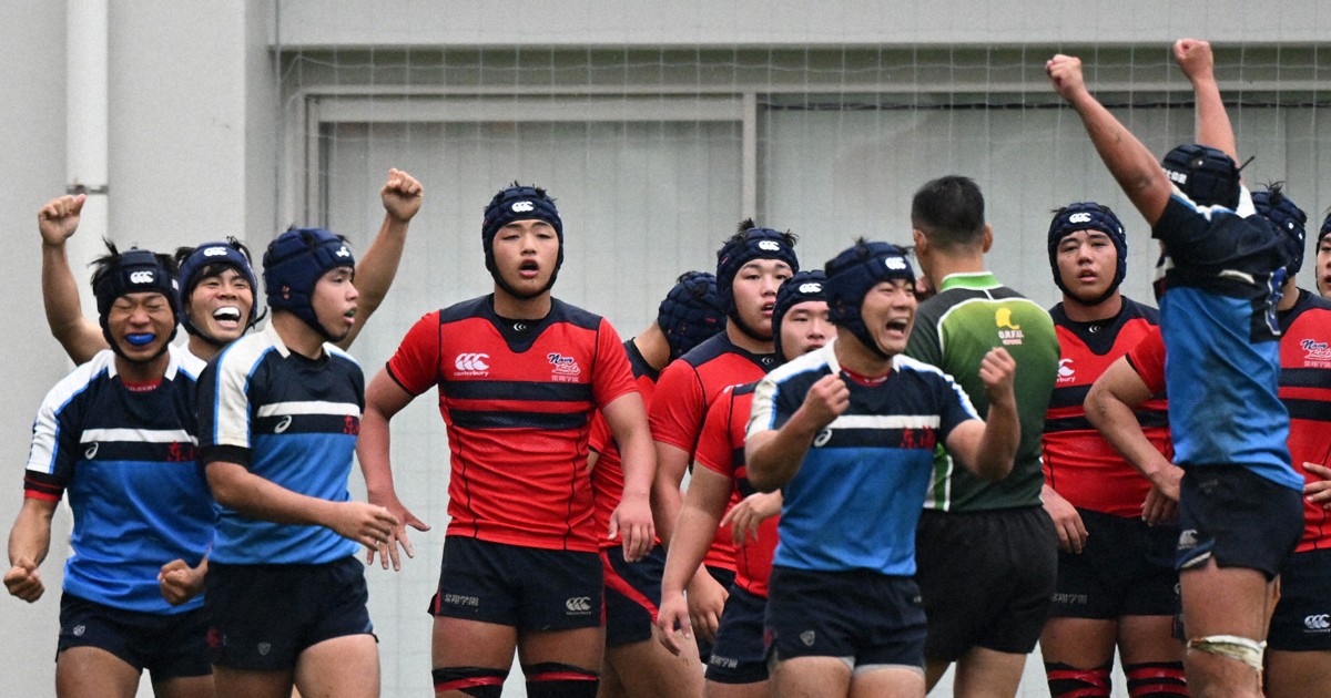熱冬キラリ：「ゼロ」でも強い 東海大大阪仰星の再起 全国高校ラグビー