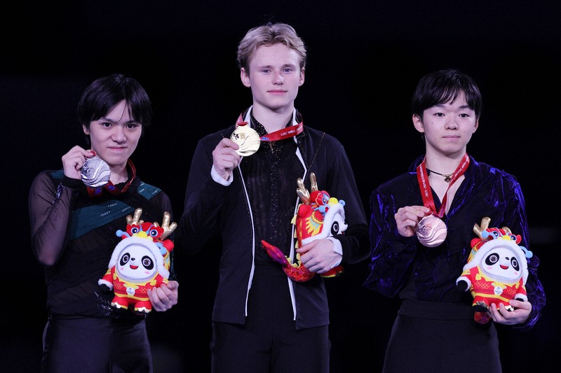 フィギュア速報 グランプリ（GP）ファイナル2023 男子フリー | 毎日新聞