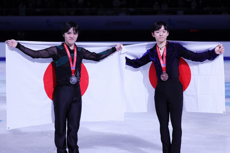 リンクサイド：宇野昌磨「ネーサン、ゆづ君に僕は全然…」 GPファイナル