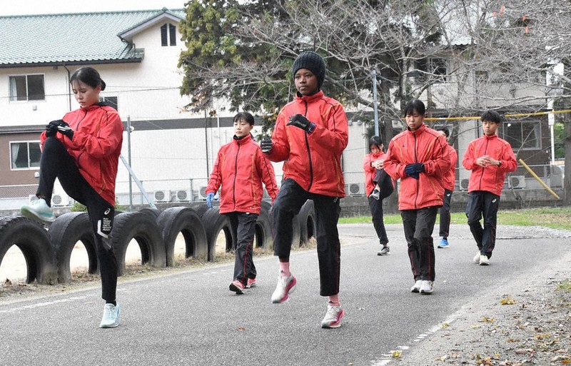 全国高校駅伝：県女子代表・益田東 勢い十分「飛躍の機会に」 初の都