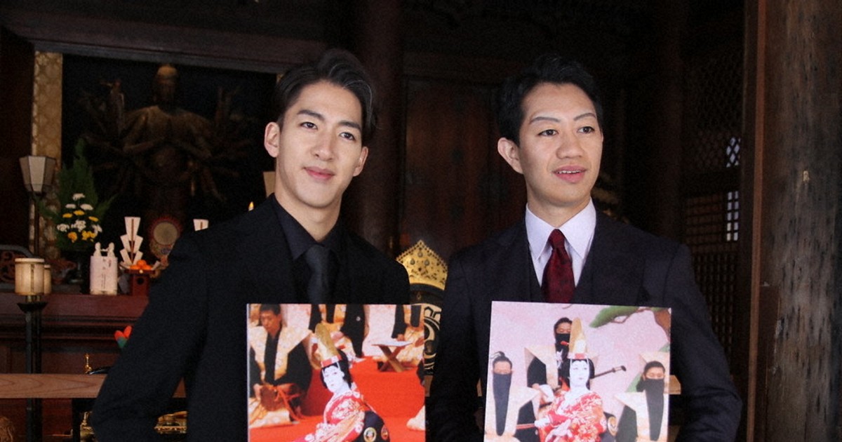 由来の地で成功祈願 Wキャスト「京鹿子娘道成寺」 壱太郎さん・右近