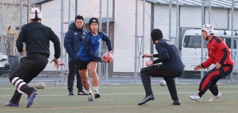 高校ラグビー全国大会：大分東明 チーム紹介／下 セットプレーと