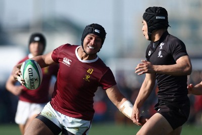 目黒学院が静岡聖光学院を降し3回戦に進出 全国高校ラグビー | 毎日新聞