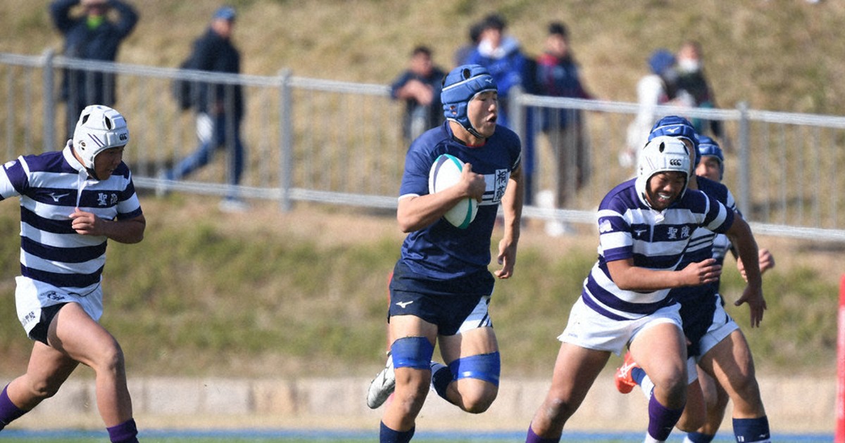 全国高校ラグビー：桐蔭学園、初戦圧勝 一体の攻撃 13トライ ／神奈川