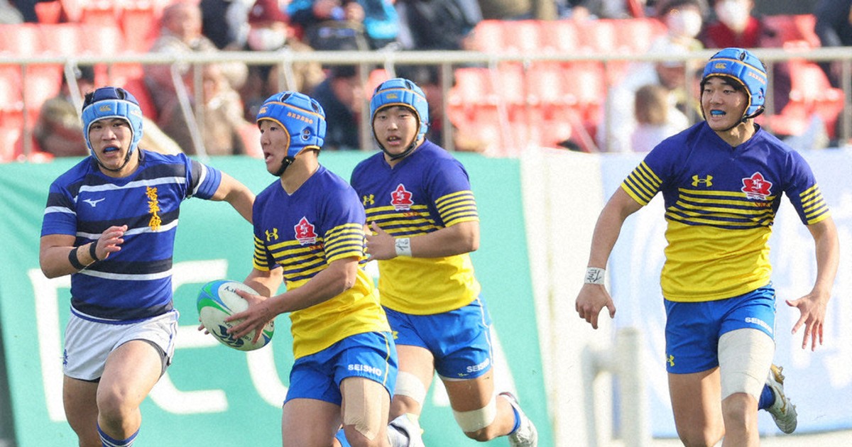 全国高校ラグビー：2回戦 京都成章、正月越え逃す 島根・石見智翠館に