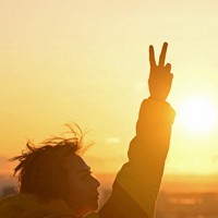 令和元年五月一日の初日の出の写真 令和元年五月一日の初日の出の写真