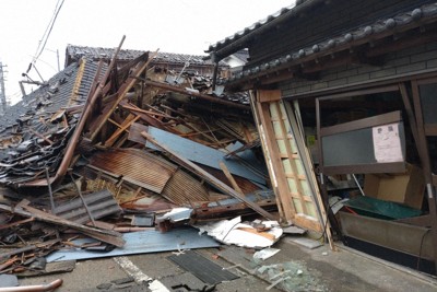 阪神大震災級の強い揺れ 軟弱な地盤、被害拡大か 能登半島地震 | 毎日新聞
