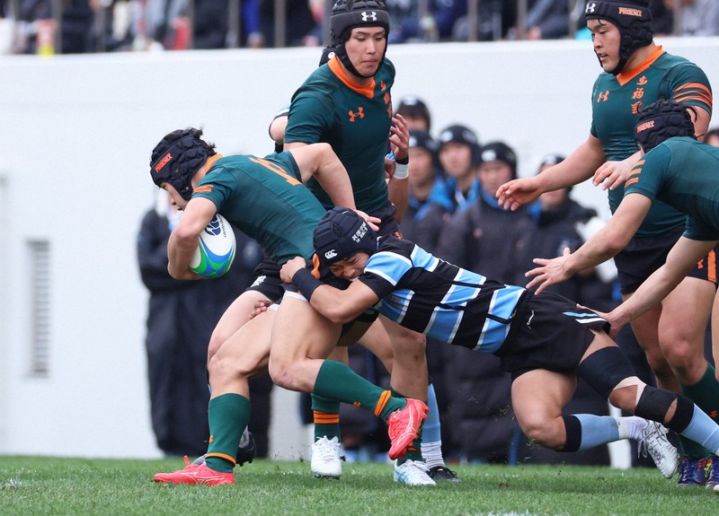 東福岡が11大会連続4強入り 茗渓学園降す 全国高校ラグビー | 毎日新聞