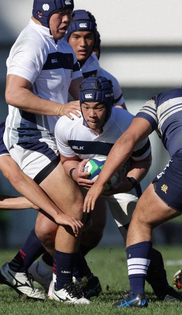 元白球の「守備職人」大阪桐蔭・中谷 転向きっかけは 高校ラグビー