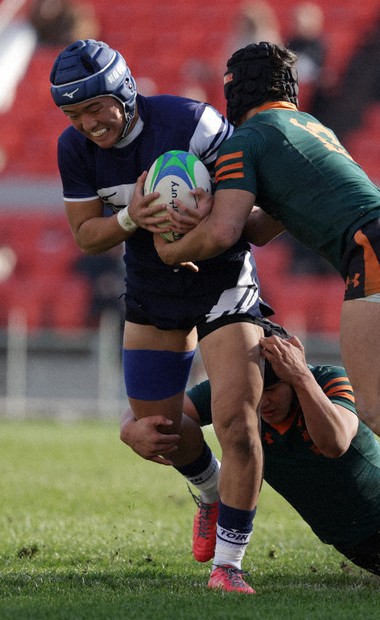 全国高校ラグビー：決勝 桐蔭学園8－5東福岡（その1） 桐蔭学園V、貫徹