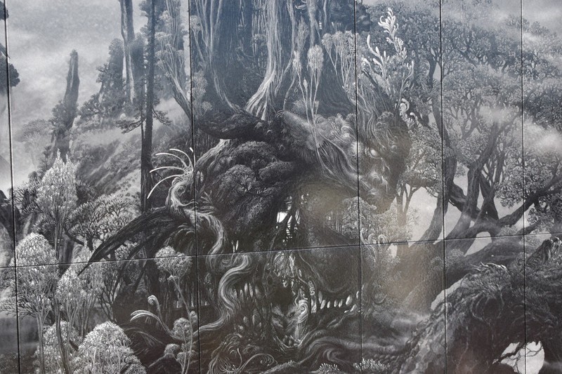 街かど・撮っておき：西宮・門戸厄神東光寺 龍王がいざなう幻想世界