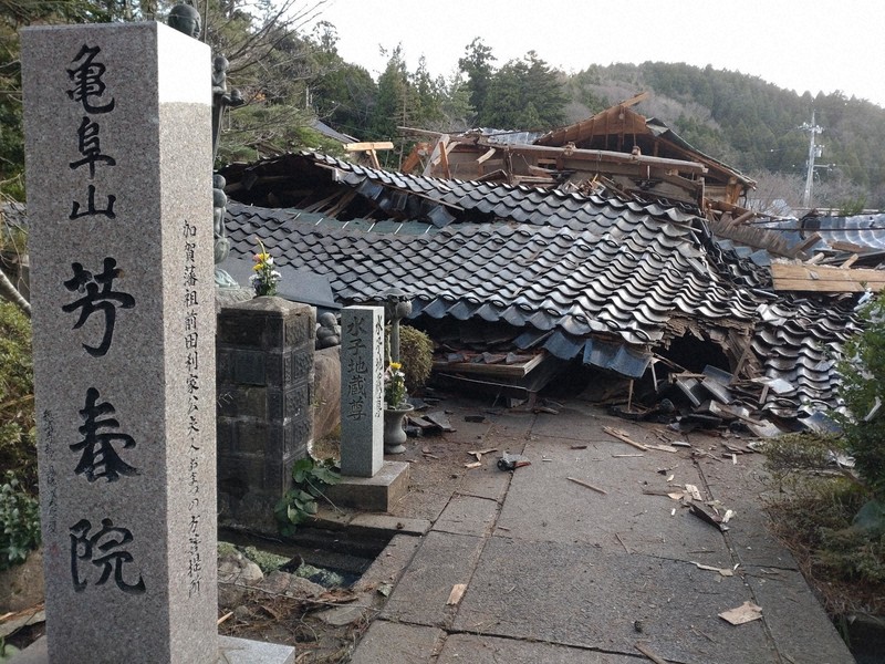 能登半島地震 文化財5県で256件被害 全容把握難しく | 毎日新聞