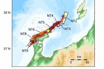 能登半島北東の活断層動かず 新潟沿岸に津波リスク残る 地震研