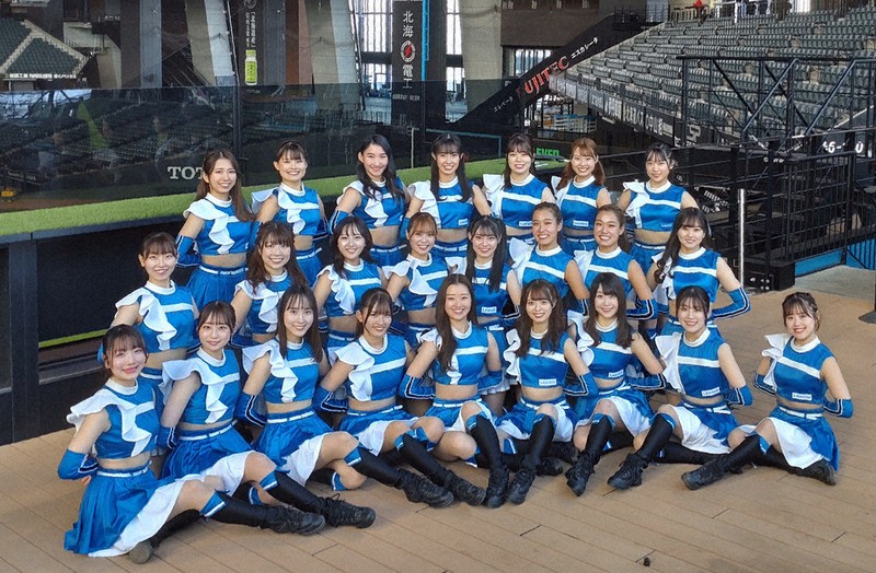 ファイターズガール2023アクリルスタンド 全員集合 Ver. ファイターズ