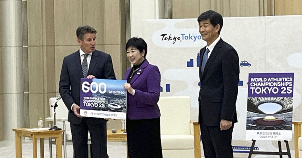 Tokyo prepares for 2025 track and field worlds in stadium built for