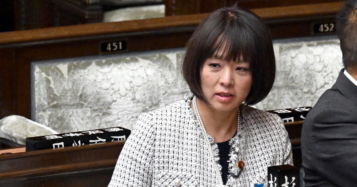 安倍派・杉田水脈氏も不記載　ブログで明かす　収支報告書を訂正へ | 毎日新聞