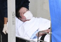 In this May 27, 2020 file photo, murder-arson suspect Shinji Aoba is seen in Kyoto's Fushimi Ward. (Mainichi/Tatsuya Fujii)