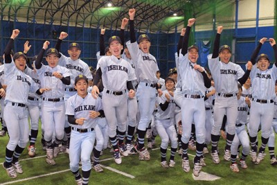センバツ高校野球 東北3校、春切符届く（その1） 学法石川、33年ぶり