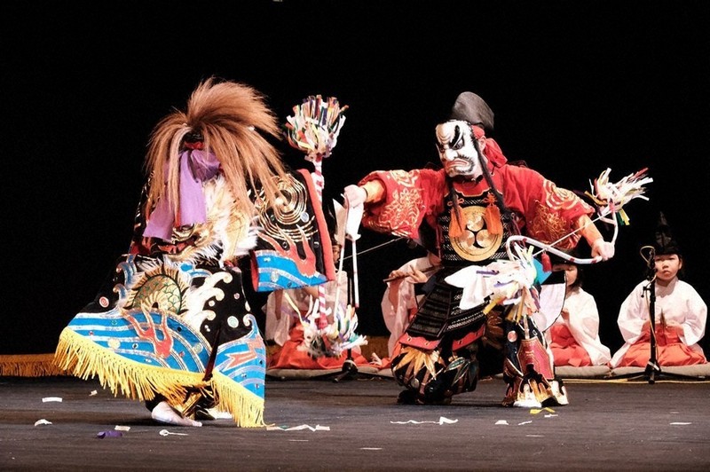 石見子供神楽祭り 9団体、迫力ある舞 浜田 ／島根 | 毎日新聞