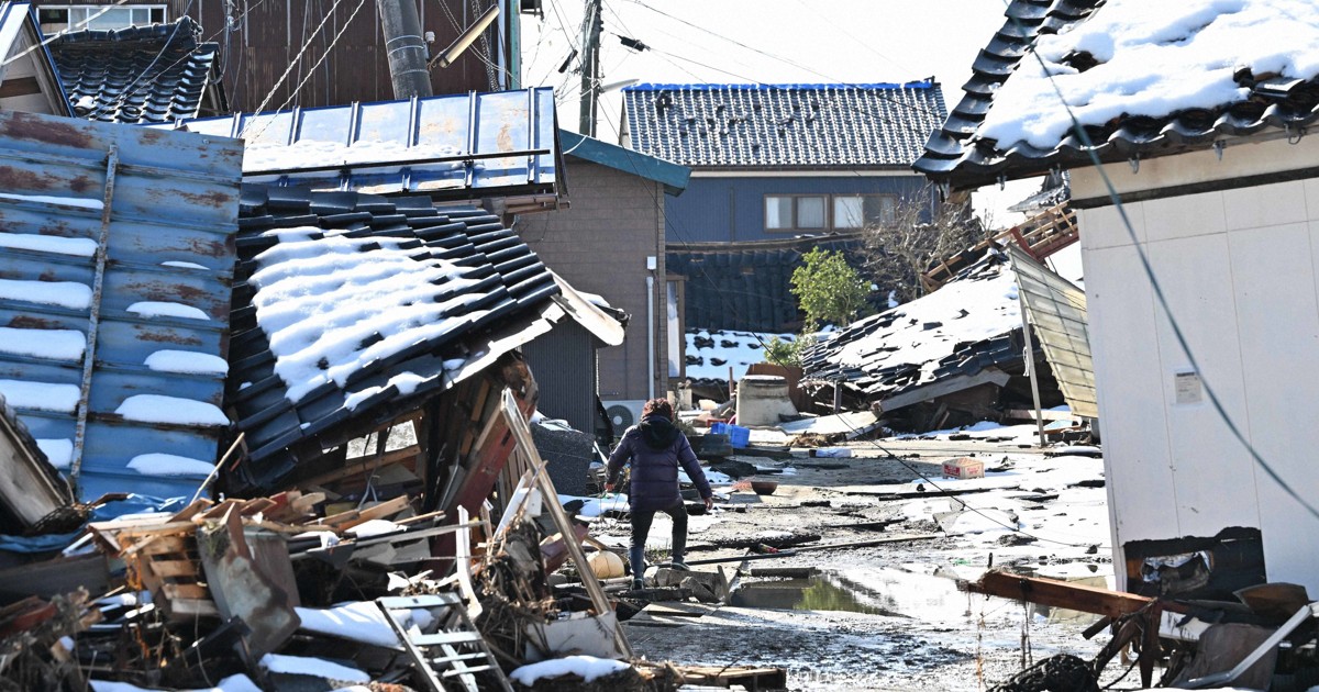 能登半島地震、死者7割超が高齢者 氏名公表分 主に家屋倒壊で | 毎日新聞
