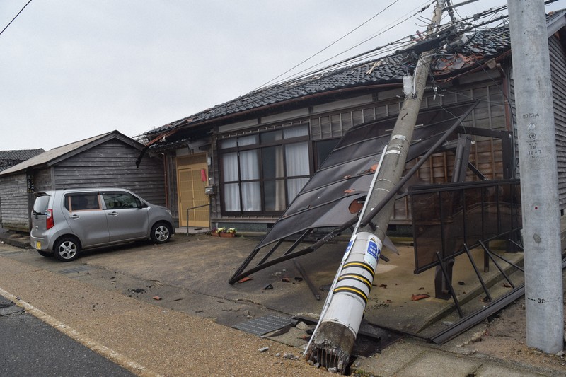 17年前にも震度6強の輪島・道下地区 能登半島地震で深刻な被害 | 毎日新聞