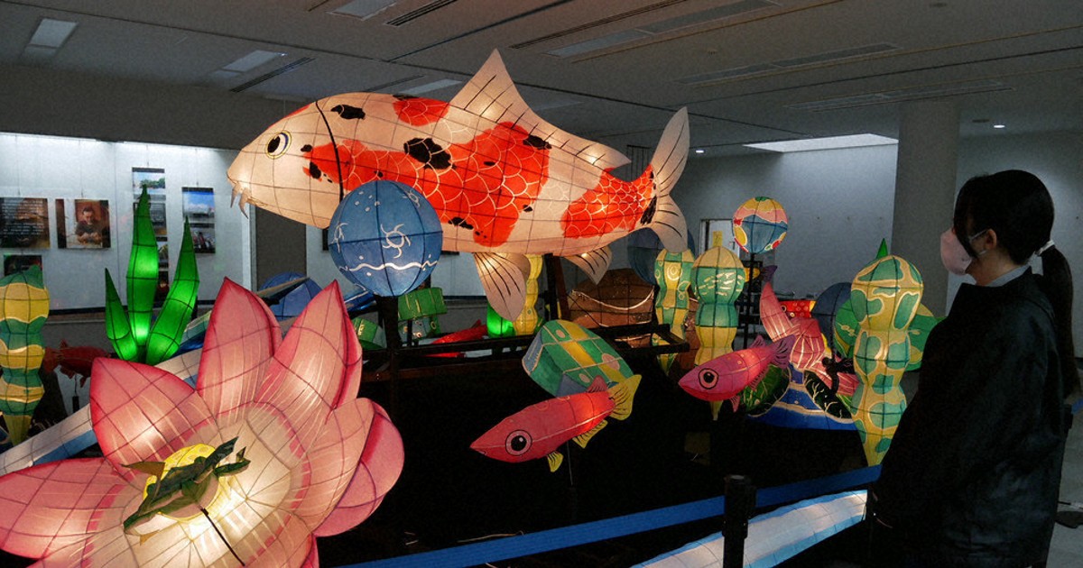 温かな明かり、ランタンの世界 古賀市在住の三上真輝さん作品展 25日