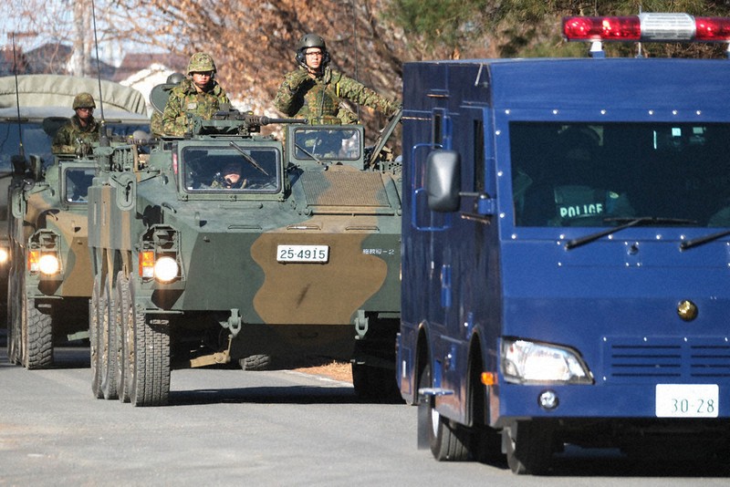 テロ想定共同訓練 県警と陸自4年ぶり ひたちなか ／茨城 | 毎日新聞