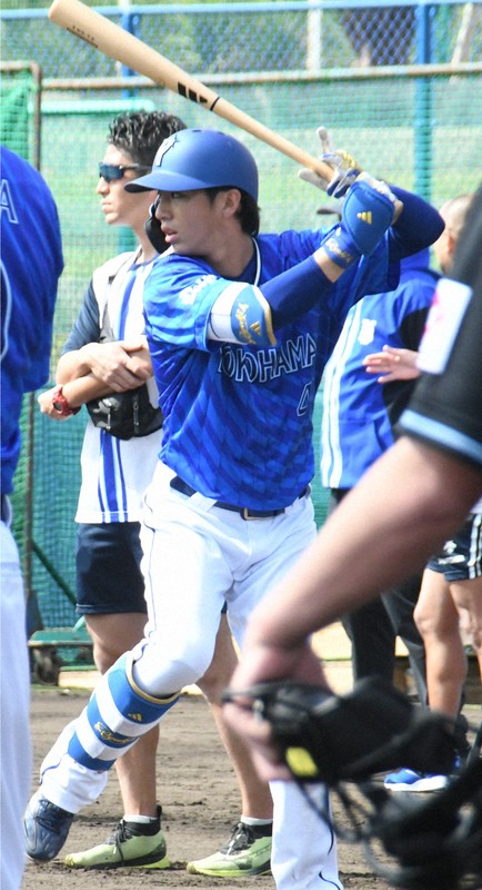 プロ野球・密着中：変わらない底抜けの明るさ DeNAドラ1度会隆輝の初