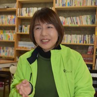 飲酒運転根絶への思いを語る山本美也子さん＝福岡市東区で2024年1月22日午後1時49分、山口響撮影