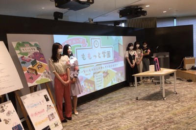 「桃をテーマに地域循環SDGsに向けた産学連携の取り組み」活動の様子