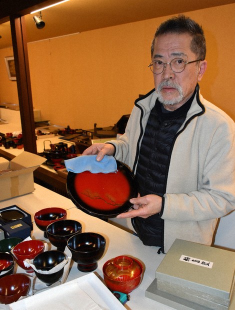 能登半島地震 輪島塗に新たな出会いを 老舗塗師屋、東京のフェア出品へ