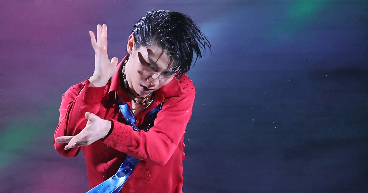 羽生結弦さん 単独ツアー公演千秋楽 [写真特集2/5] | 毎日新聞