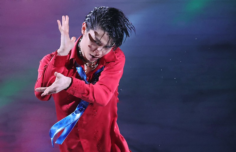 羽生結弦さん 単独ツアー公演千秋楽 [写真特集5/5] | 毎日新聞