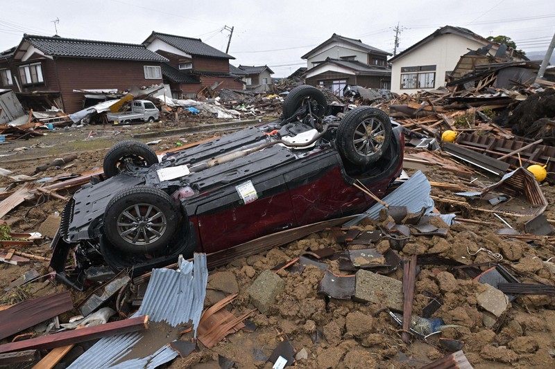 能登半島地震 2月20日の被災地 [写真特集1/12] | 毎日新聞
