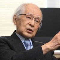 小和田恒・元国際司法裁判所所長＝内藤絵美撮影