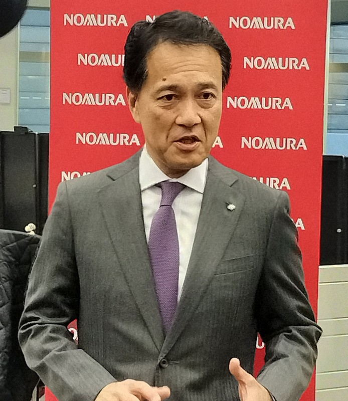 東証終値の最高値更新 野村HD社長「デフレ脱却への信頼感確認」 | 毎日新聞