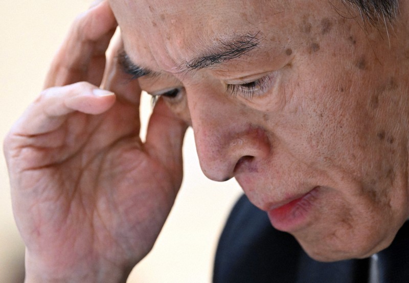日銀の植田和男総裁＝首相官邸で2023年12月21日、竹内幹撮影