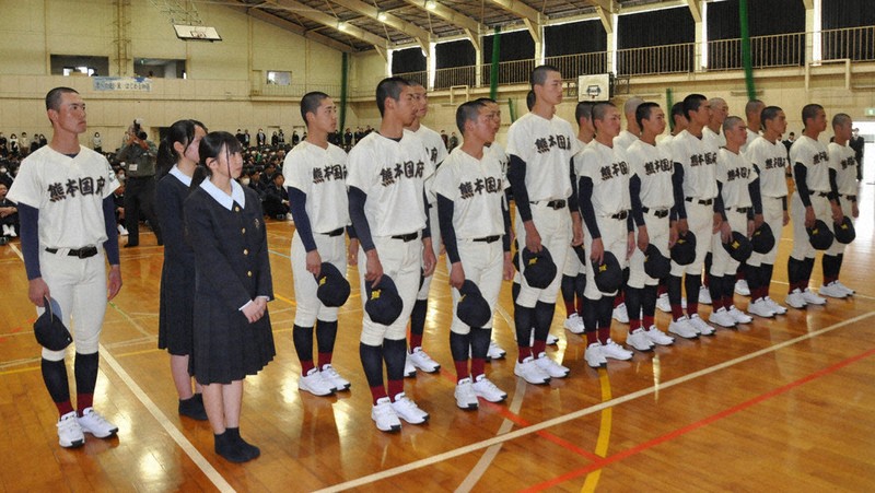 センバツ甲子園 神村学園 「また甲子園で恩返しを」 壮行会 ／鹿児島